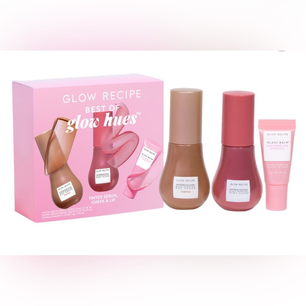 💞HP💞Glow Recipe Glow Hues Set -cheek and lips